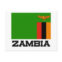 Zambia Flag postcards by tshirtshirts Zambia Flag postcards