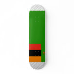 Zambia Flag Custom Skateboard