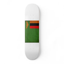 Zambia Flag Skate Board Deck