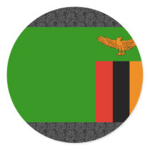 Zambia Flag stickers