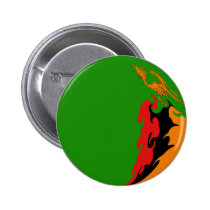 Zambia Gnarly Flag buttons