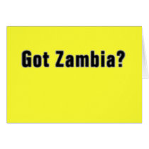 Zambia (Got Zambia) T-Shirt and etc cards