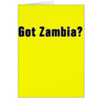 Zambia (Got Zambia) T-Shirt and etc cards