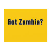 Zambia (Got Zambia) T-Shirt and etc postcards by AFRICANKOKO Zambia (Got Zambia) T-Shirt and etc postcards