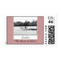 Zambia"The Heart of Africa" Postage Stamp