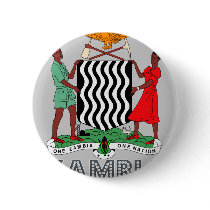 Zambian Emblem buttons by FlagStore Zambian Emblem buttons