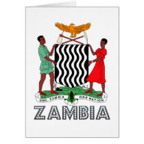Zambian Emblem cards