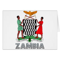 Zambian Emblem cards