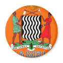 Zambian Emblem magnets by FlagStore Zambian Emblem magnets