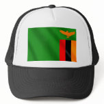 Zambian flag of Zambia 2012 Soccer Champions Mesh Hats