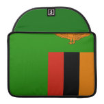 Zambian Flag macbook sleeves