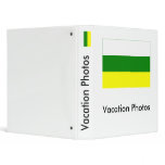 Zamora-Chinchipe flag 3 Ring Binders