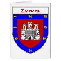 Zamora Coat of Arms/Family Crest cards by NameGame Zamora Coat of Arms/Family Crest cards