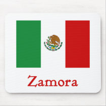 Zamora Mexican Flag mousepads by NameGame Zamora Mexican Flag mousepads