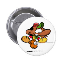 ZAMZAM botón béisbol Pin