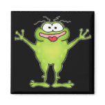 Zany Frog Magnet