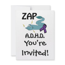 ZAP ADHD INVITATIONS