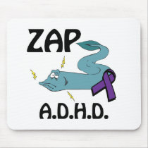 ZAP ADHD mousepads by animals4acause ZAP ADHD mousepads