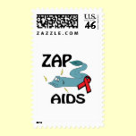 ZAP AIDS stamps