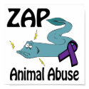 ZAP Animal Abuse posters