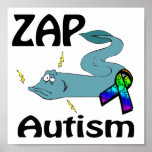 ZAP Autism posters