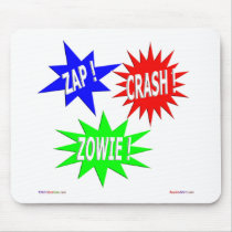 Zap Crash Zowie Mousepad