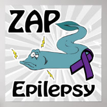 ZAP Epilepsy (purple) Print