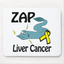 ZAP Liver Cancer Mouse Pads