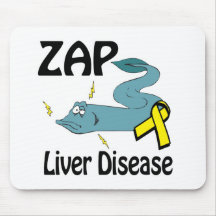 ZAP Liver Disease Mousepad