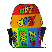 ZAP rainbow messager bag Courier Bag