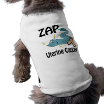 ZAP Uterine Cancer Pet Tee