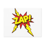 Zap, Zing, Pow! postcards
