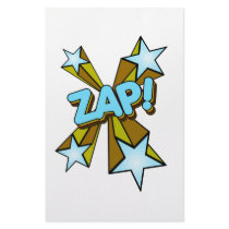Zap, Zing, Pow! stationery