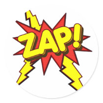Zap, Zing, Pow! stickers