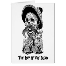 Zapatista  Calavera. c. early 1900's. Mexico. Cards