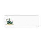 Zapato del Leprechaun Etiqueta De Remite