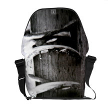 Zapatos del caballo bolsas messenger
