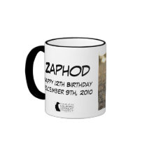 Zaphod 12th Birthday Mug