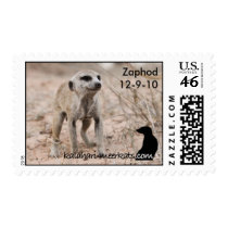 Zaphod 12th Birthday Postage postage