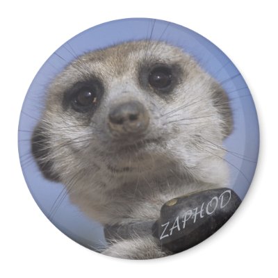 Zaphod - King of the Kalahari Magnet by fkmp_store