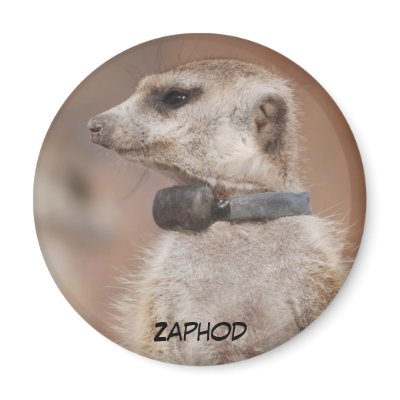 Zaphod Magnet by fkmp_store