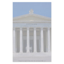 Zappeion against blue sky with polarized filter, A Stationery Design