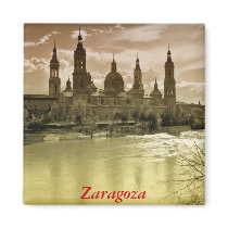 Zaragoza Refrigerator Magnet