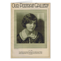 Zasu Pitts 1925 Greeting Cards