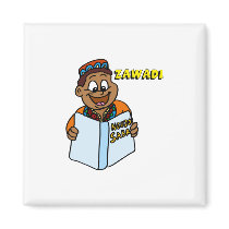 Zawadi Man Refrigerator Magnets