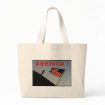 ZAZ351 America! Tote Bags