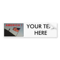 ZAZ351 America! Bumper Sticker
