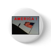 ZAZ351 America! Pinback Button
