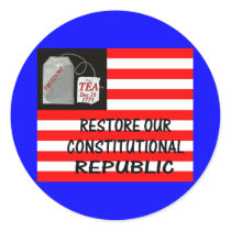 ZAZ387 ROUND STICKER