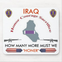 zaz-IRAQ / HEART mousepads by militaryproducts zaz-IRAQ / HEART mousepads